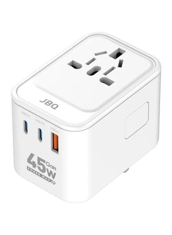 JBQ 45W WALL CHARGER PD+QC3.0 UT-401W