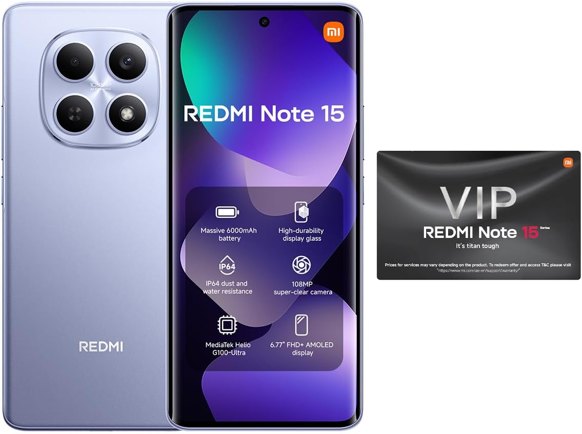 REDMI NOTE 15 8GB RAM  256GB