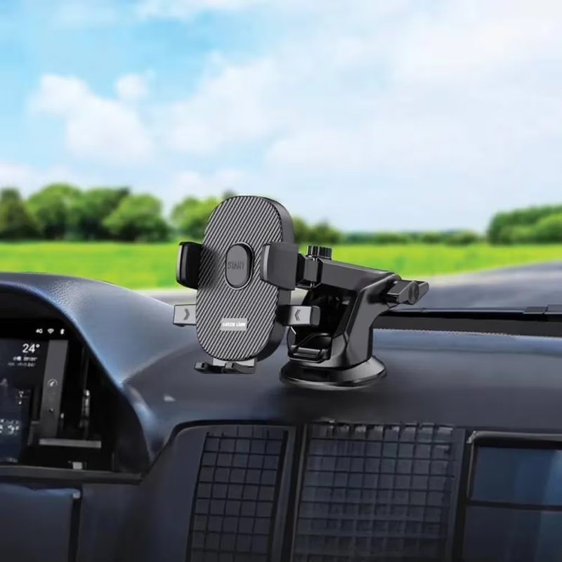 Green Lion Universal Car Phone Holder - Black