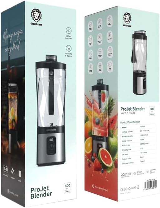 Green Lion ProJet Blender - Black