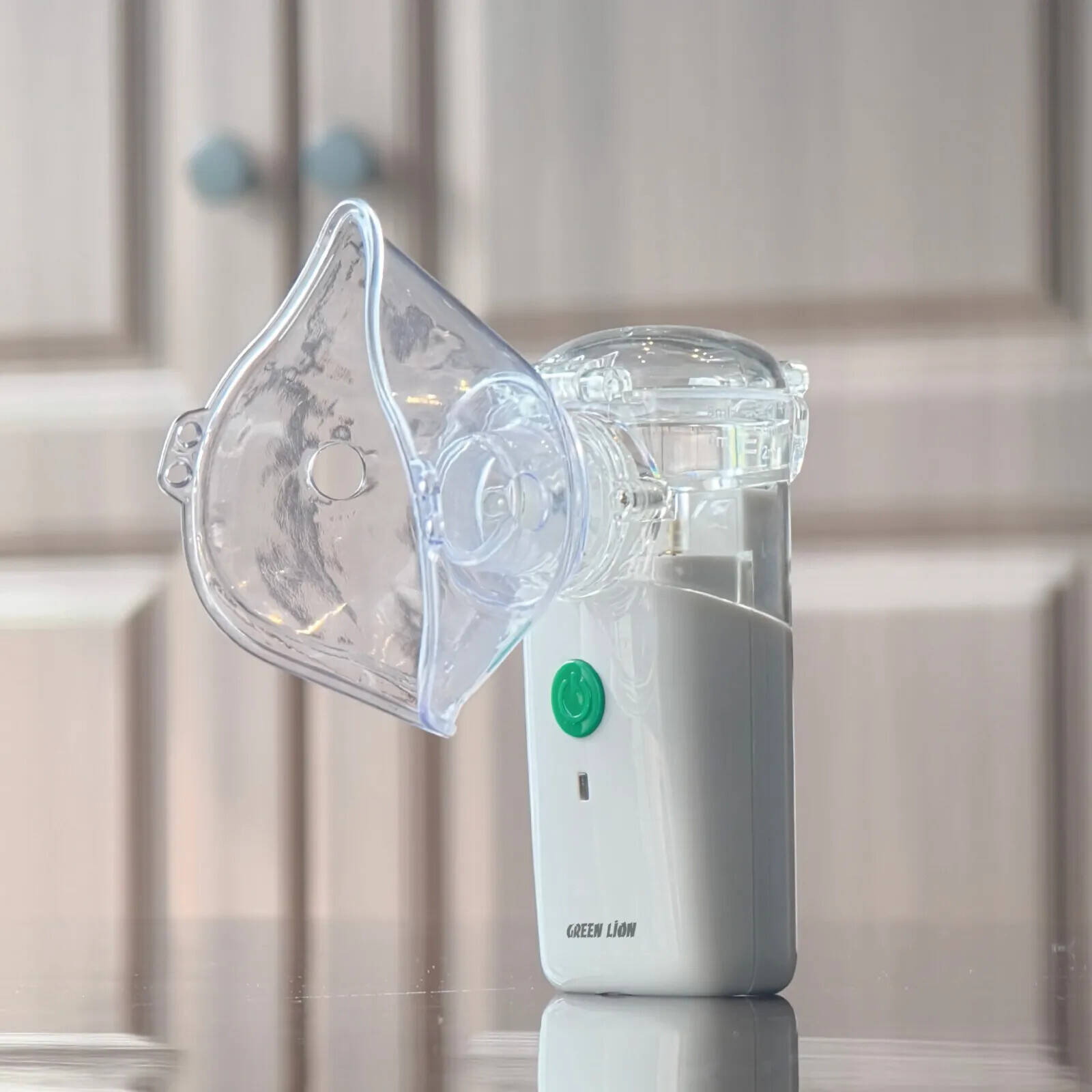 Green Lion Portable  Nebulizer - White