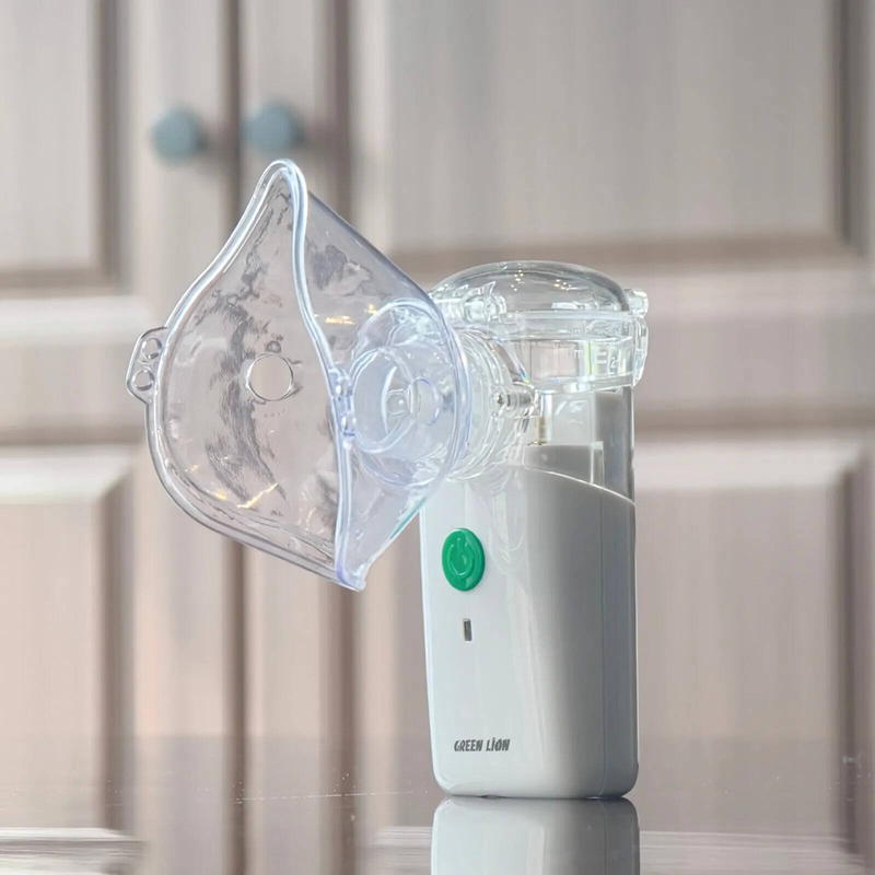 Green Lion Portable  Nebulizer - White