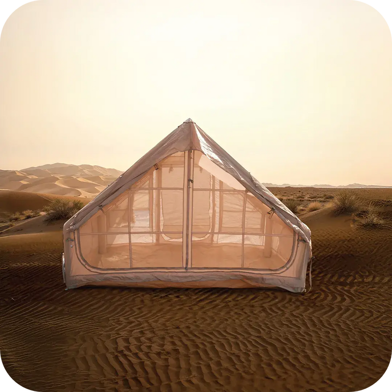 Green Lion GT4X Inflatable Camping Tent - Beige