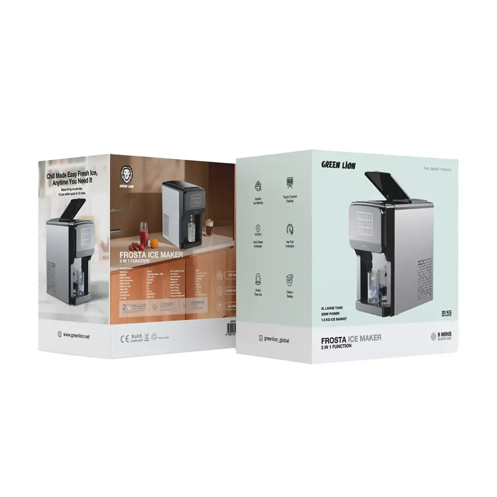 Green Lion Frosta 3 in 1 Ice Maker 5L - Black