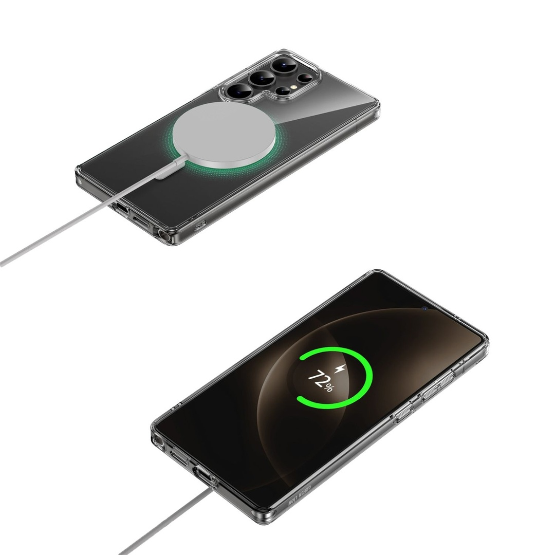 Green Lion MagSafe Crystal Clear-S25 Ultra