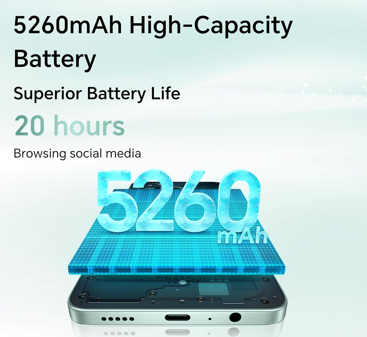 HONOR X5C PLUS 4GB  128 GB (Midnight Blue)