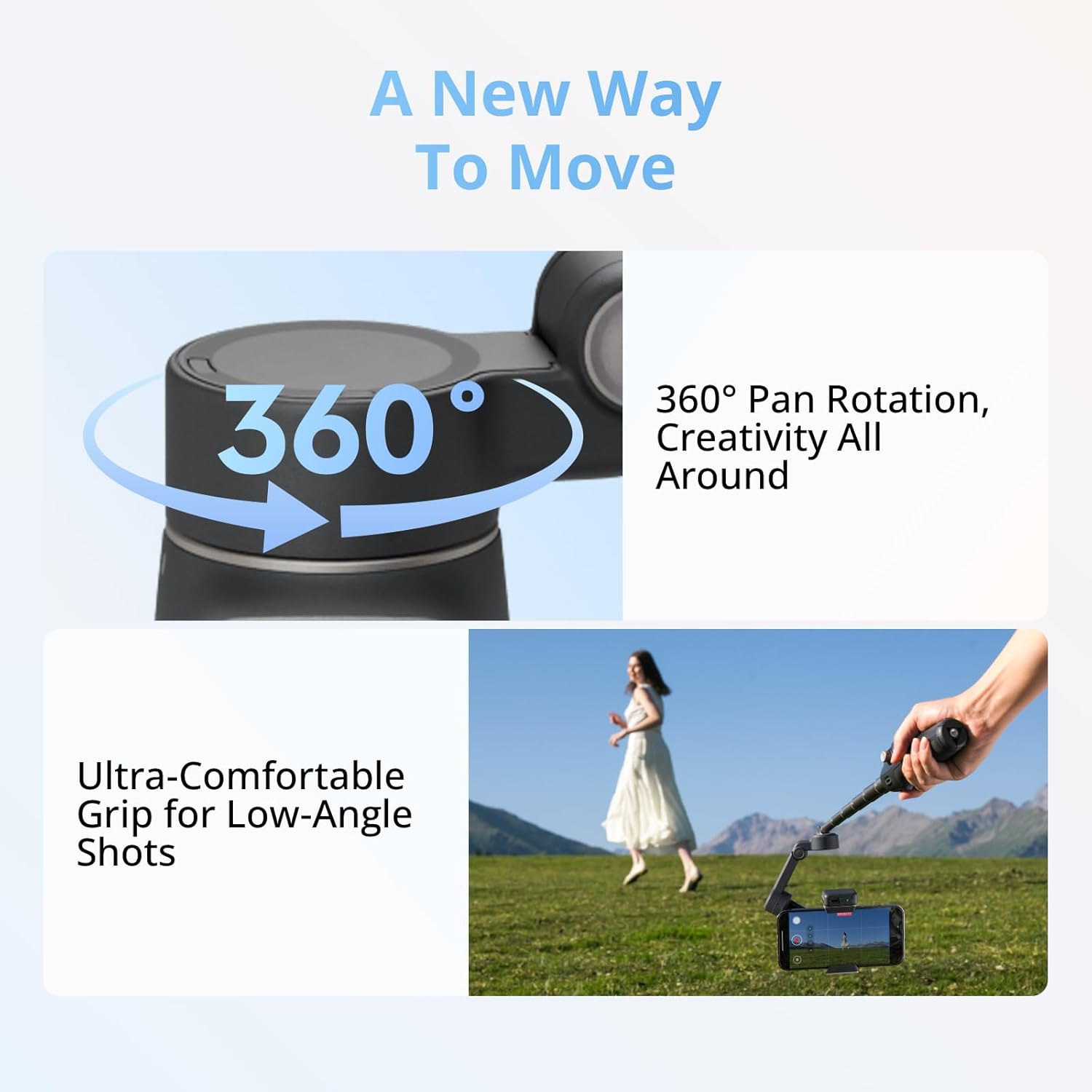 DJI Osmo Mobile 8 Advanced Tracking Combo Gimbal Stabilizer for Phone