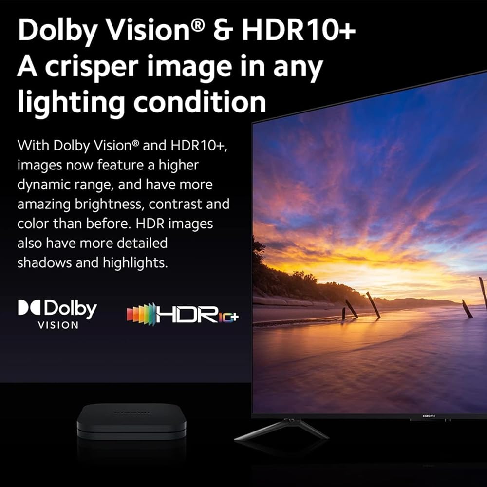 Xiaomi TV Box S الجيل الثاني – مشغل بث ذكي بدقة 4K مع Google TV