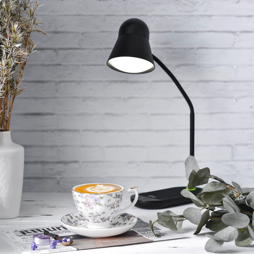 Goui Fusion Qi LED Table Lamp – Wireless Charger 10W with Bluetooth Speaker