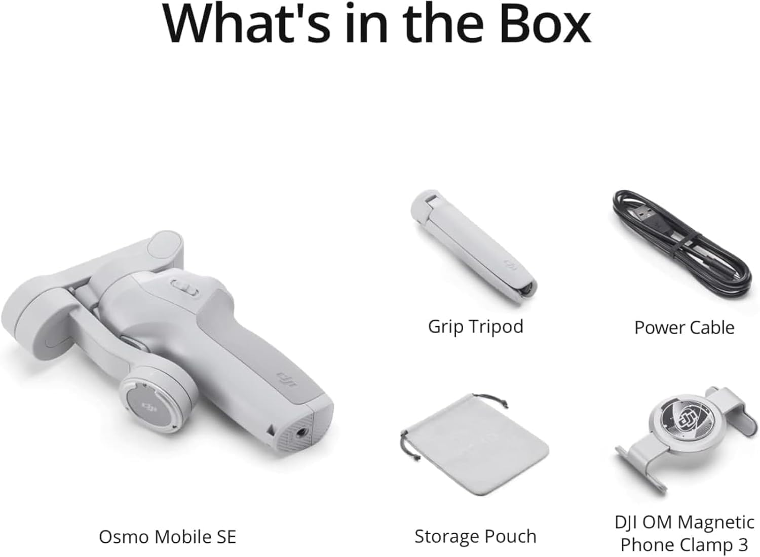 DJI OSMO Mobile SE Intelligent Gimbal 3-Axis Phone Gimbal