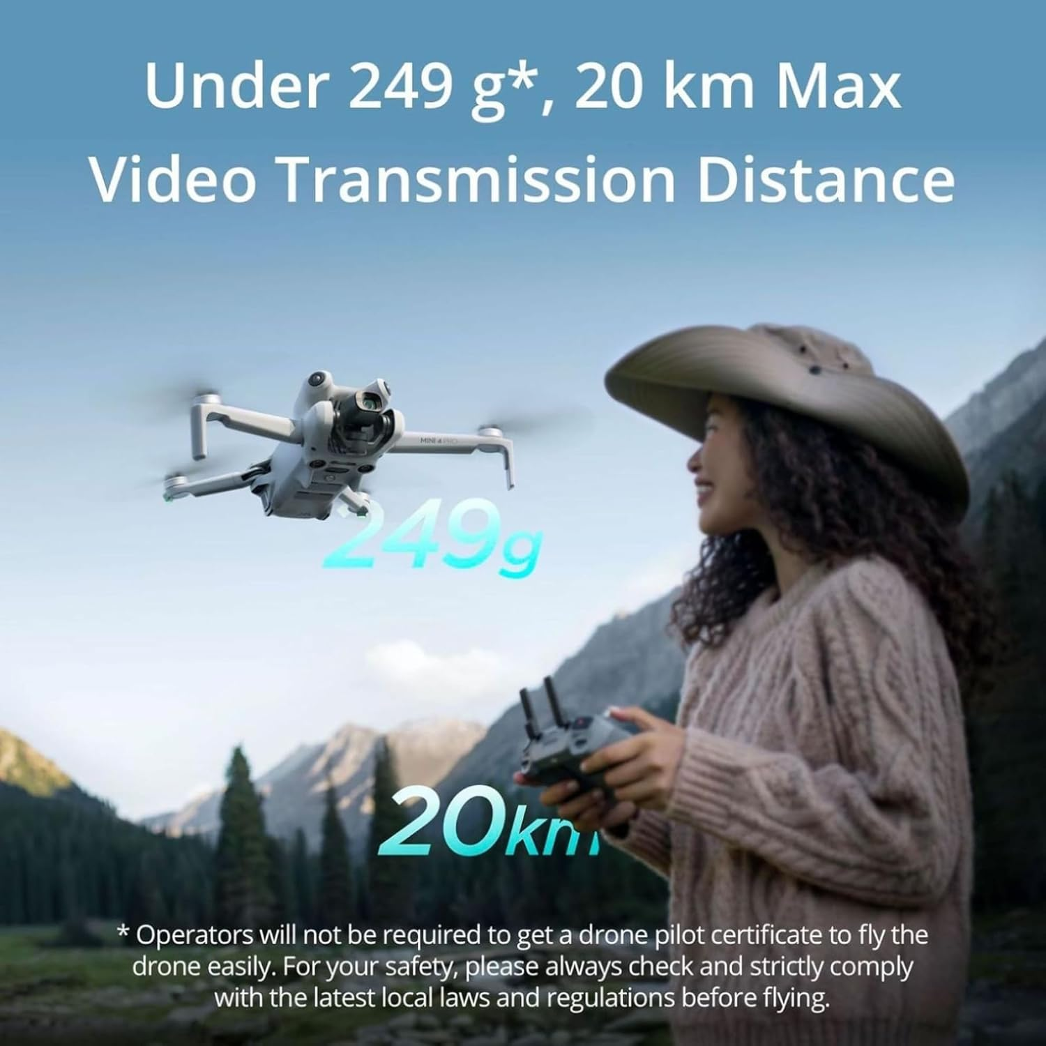 DJI DRONE MINI 4 PRO WITH REMOTE CONTROL RC-N2