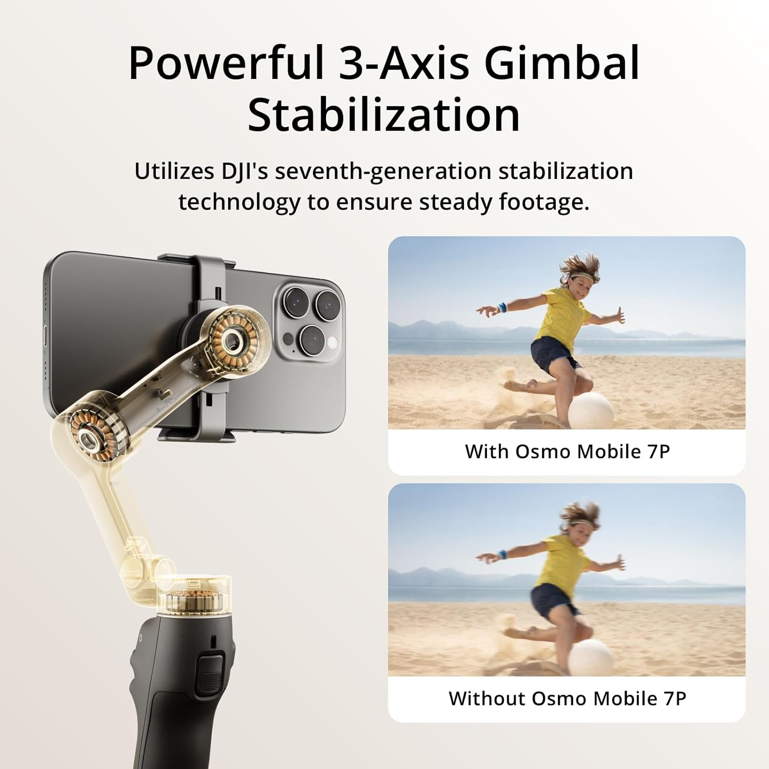 DJI Osmo Mobile 7P Stabilizer for iPhone Android
