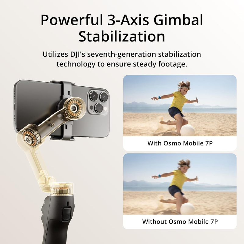 DJI Osmo Mobile 7P Stabilizer for iPhone Android