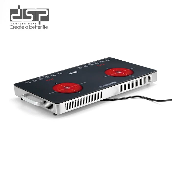 DSP 2000W Infrared Cooker – Dual Zone Electric Cooker with 10 Heat Settings & Touch KD5079