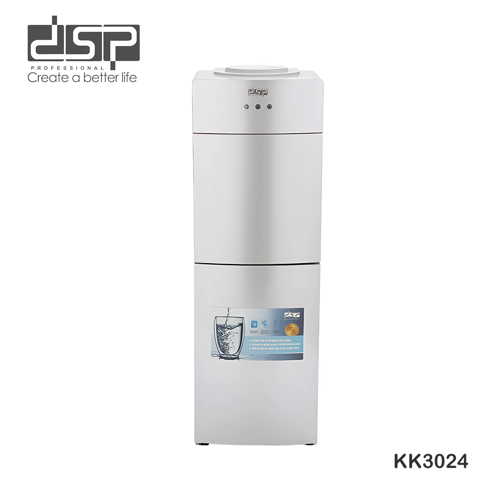 DSP Top-Loading Water Dispenser with Refrigerated Cabinet - Hot / Cold / Normal KK3024