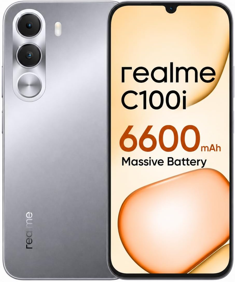 Realme C100i 4G Dual SIM Dusk Grey 4GB RAM 128GB - International Version  (DUSK GRAY)