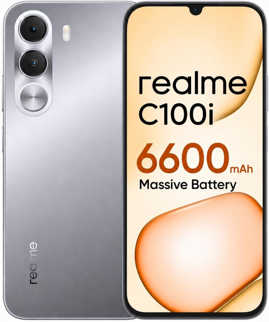 Realme C100i 4G Dual SIM Dusk Grey 4GB RAM 128GB - International Version  (DUSK GRAY)