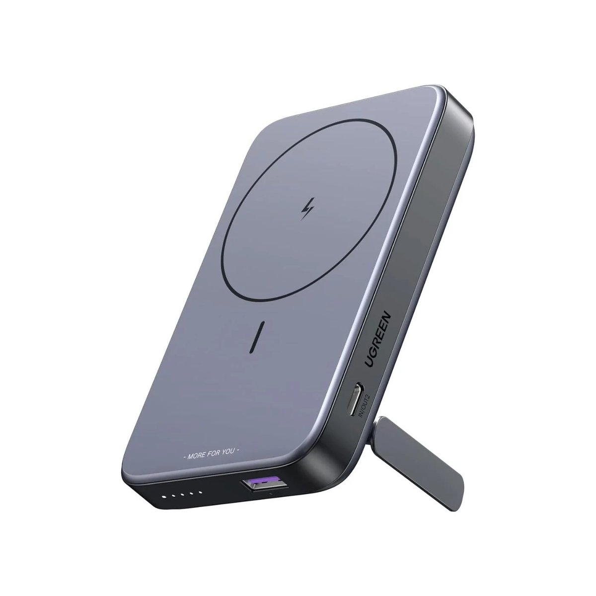 UGreen Powerbank 10000 Mah Pd 20W Magnetic With Stand Space Gray