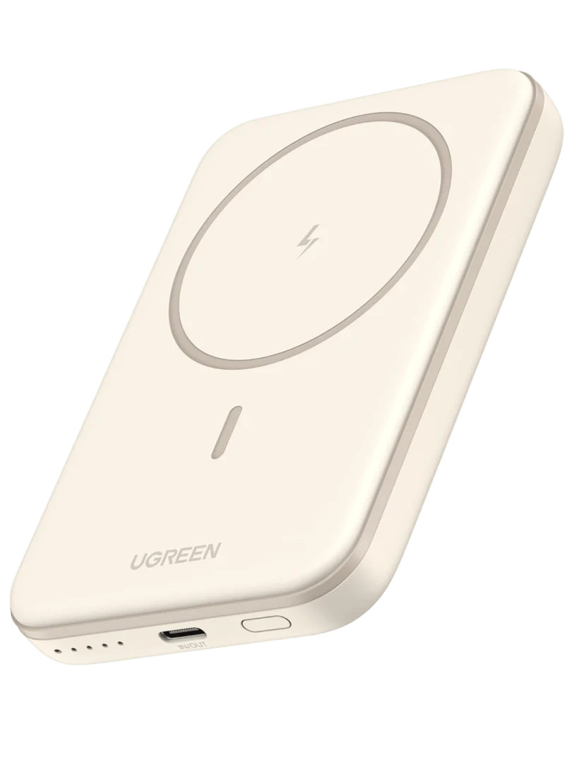 UGreen Powerbank 5000 Mah Magnetic White
