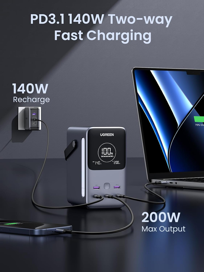 UGREEN Nexode 48000mAh 300W Fast Charging Power  PB770