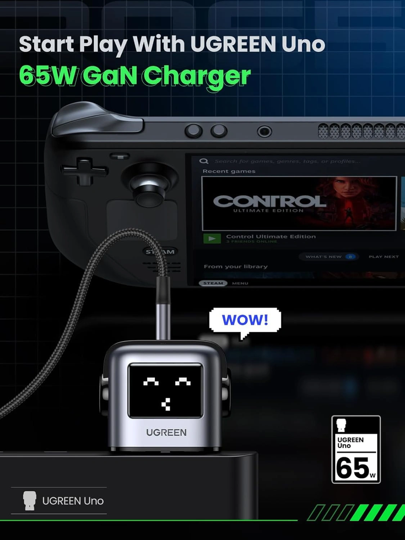 Ugreen  UNO RG 65W PORT GaN Fast CD361