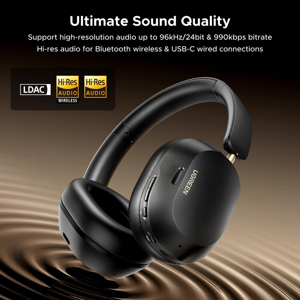 Ugreen HiTune Max 5C HP203 Bluetooth 5.4 Hybrid ANC Headphones 35757