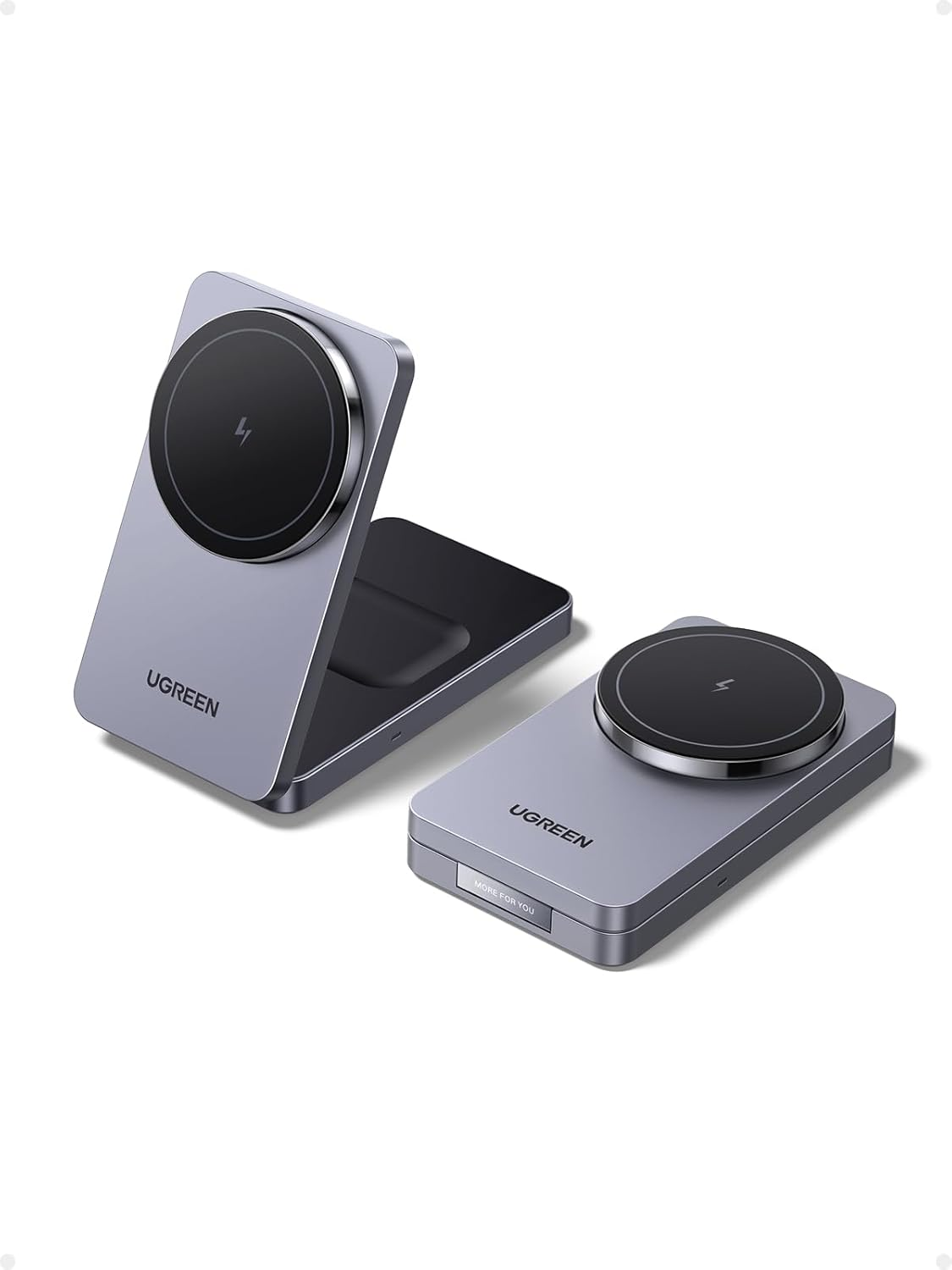 UGREEN Magnetic Wireless Charger 15W, 2 in 1  W706