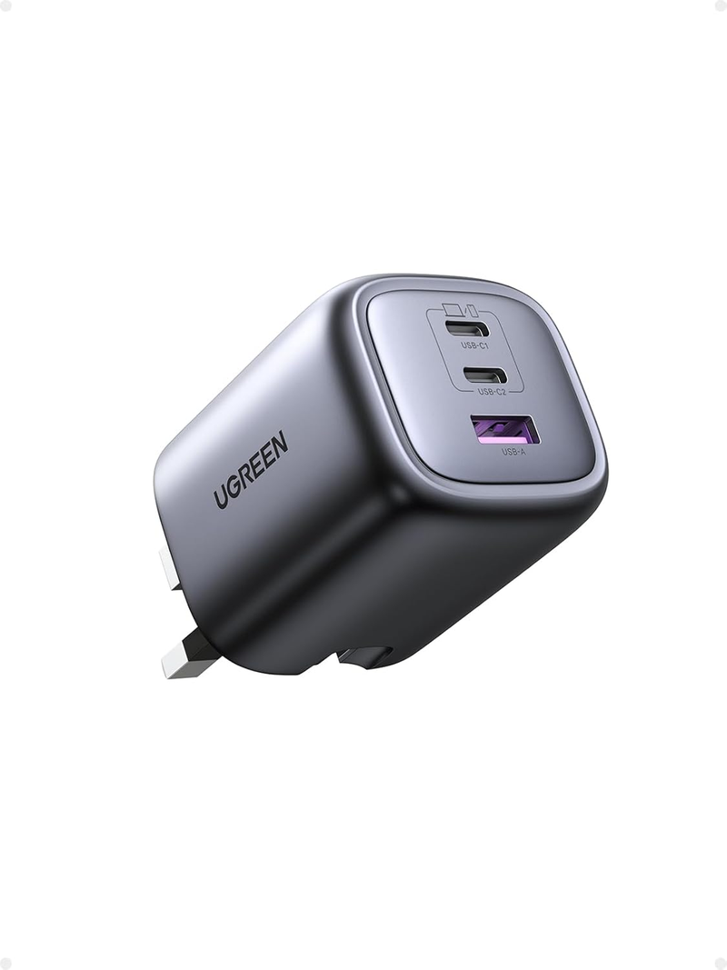 UGreen Nexode 65W 3-Port 1A-2C PD GaN Fast Charger
