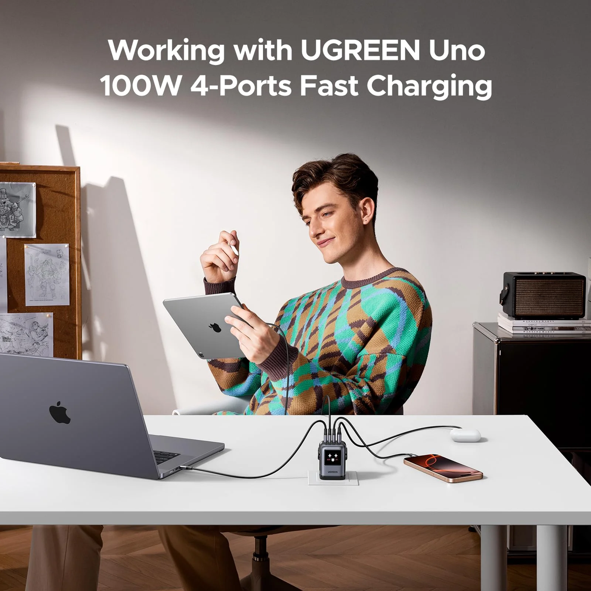 UGREEN Uno RG 4-Port GaN Fast Charger