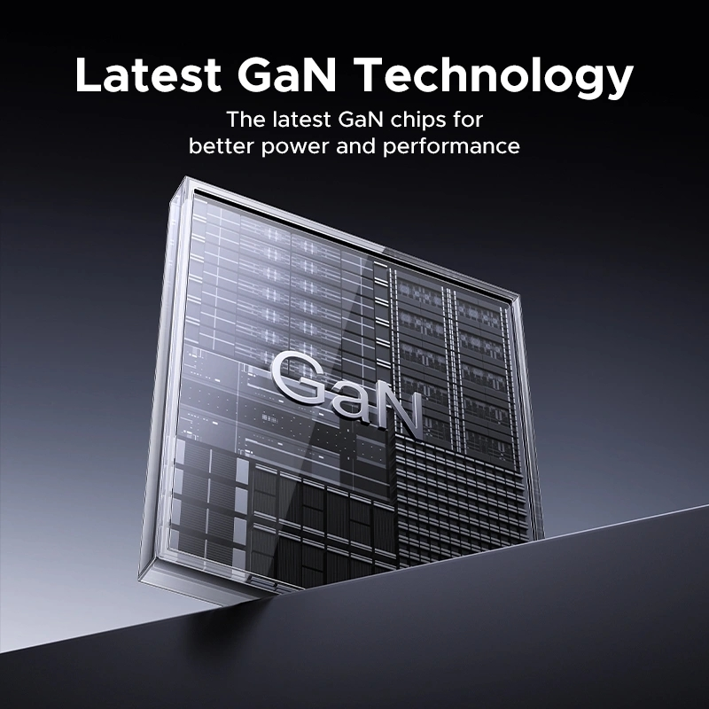 UGreen GaN 65W 3-Port 1A-2C PD Fast Travel Charger