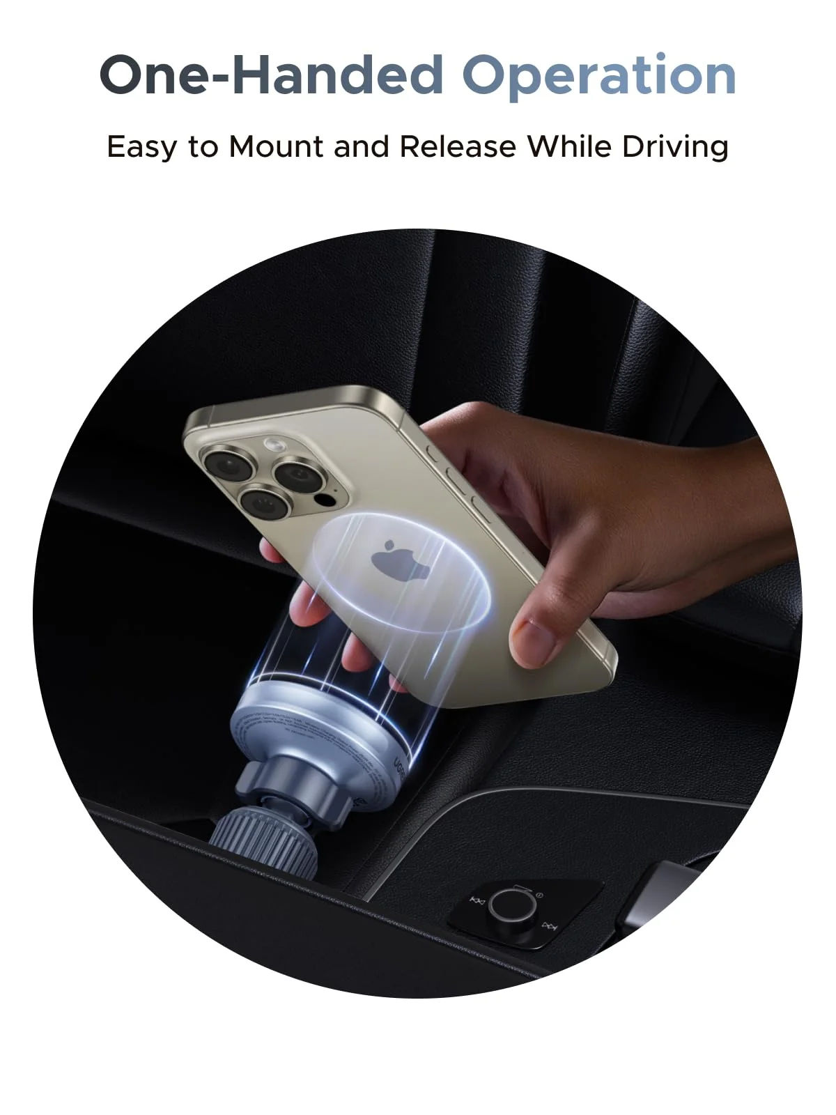 UGreen Qi2 2 25W Wireless Magnetic Car Charger