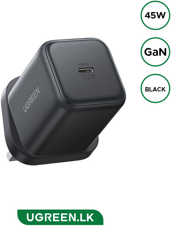 UGreen 45W 1C Pd Gan Fast Charger Gray