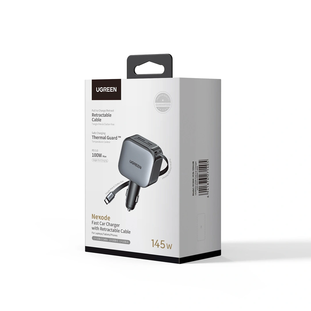 UGREEN 145W Nexode Car Charger  EC604