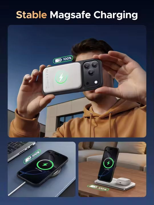 UGREEN Magnetic Protective Case for iPhone 17 Pro Max Black