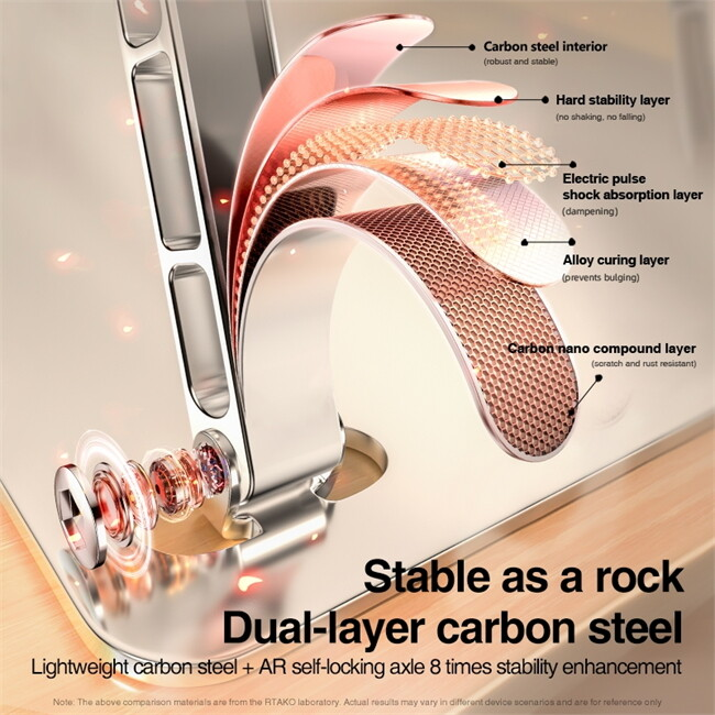 RTAKO L49 Cute Claw Carbon Steel Laptop Stand