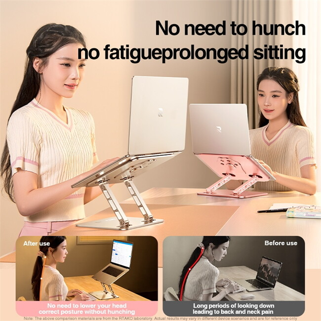 RTAKO L49 Cute Claw Carbon Steel Laptop Stand