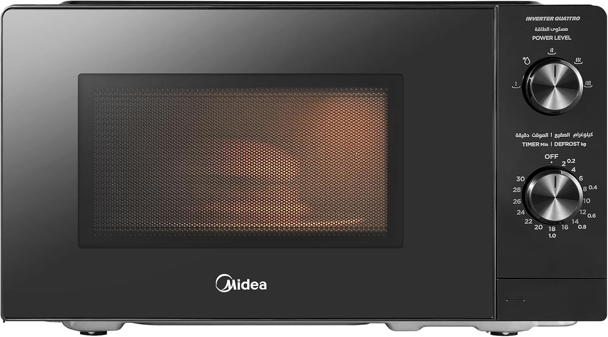 Midea 20 Liters Solo Microwave Oven with 5 Power Levels 700W MM7P012MZ