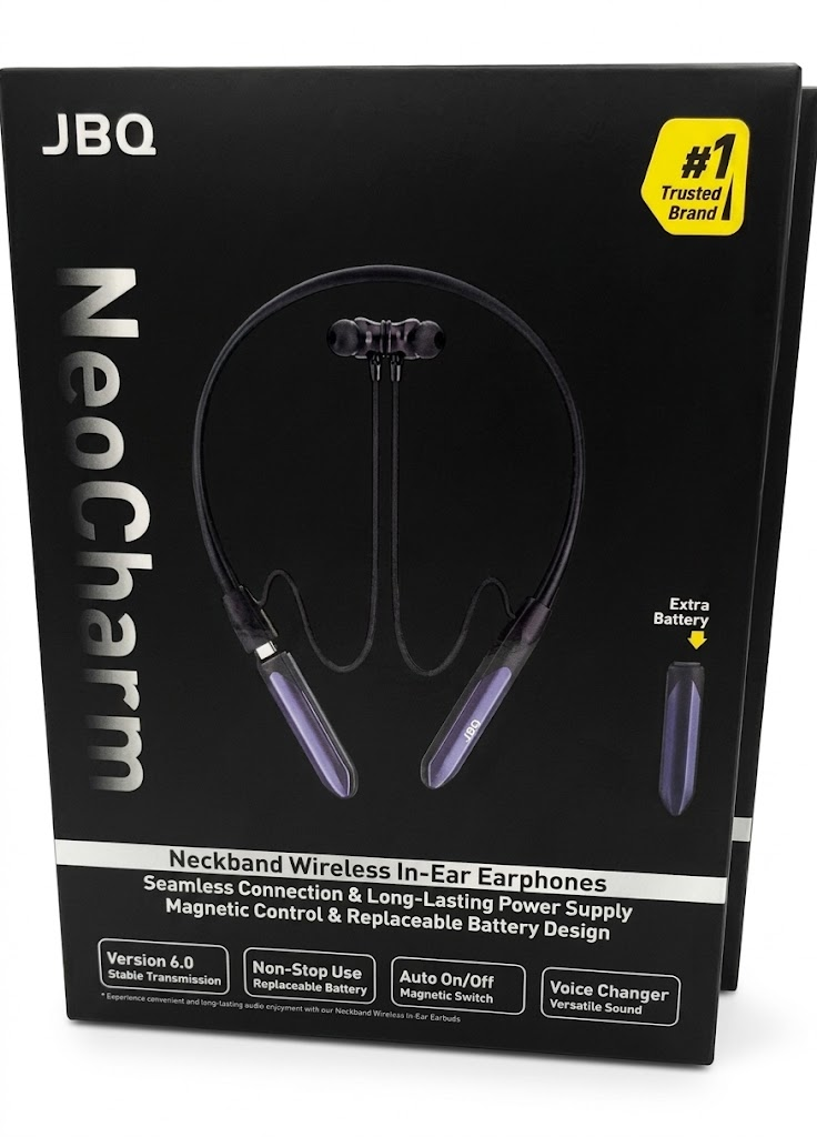 JBQ NEO CHARM NECKBAND WIRELESS EARPHONES B649152