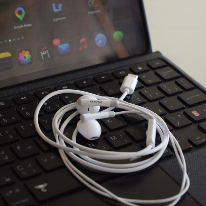 AWEI Mini Stereo Wired Earphones TypeC Connector PC-6T
