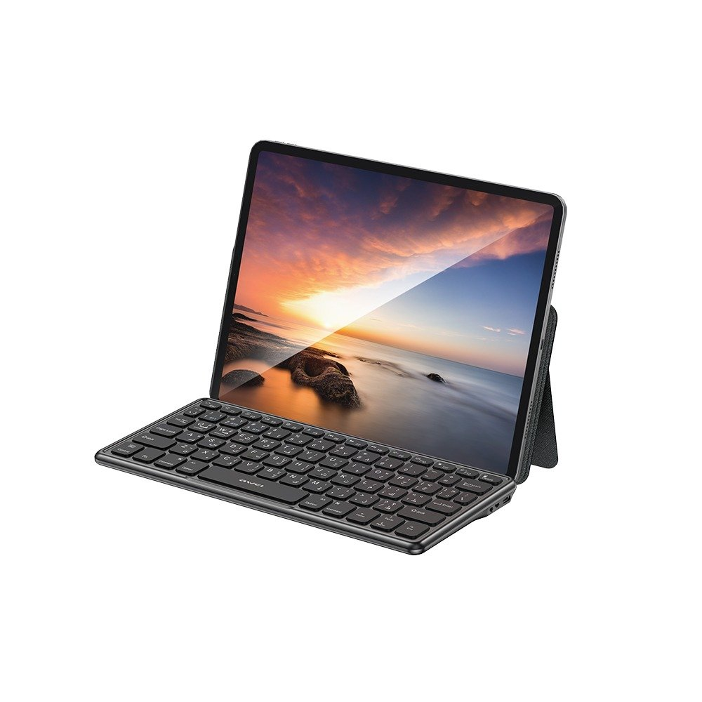 AWEI KB-7 Foldable Bluetooth Keyboard 64 Keys-Black