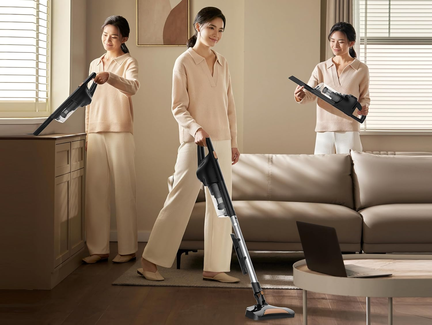 Deerma DX600 600W Wired Household Vacuum Cleaner 2 in 1