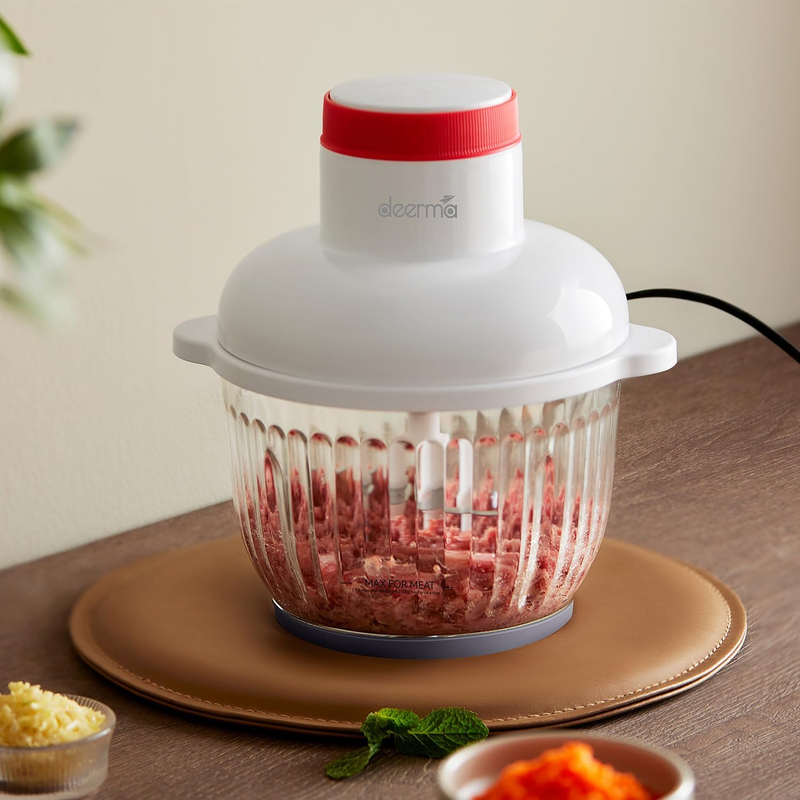 Deerma Meat Grinder  DEM-JR10W Chopper White