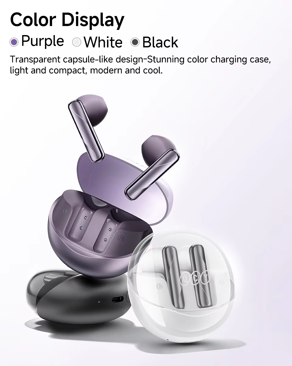 QCY AILY BUDS CLEAR BLUETOOTH EARPHONES