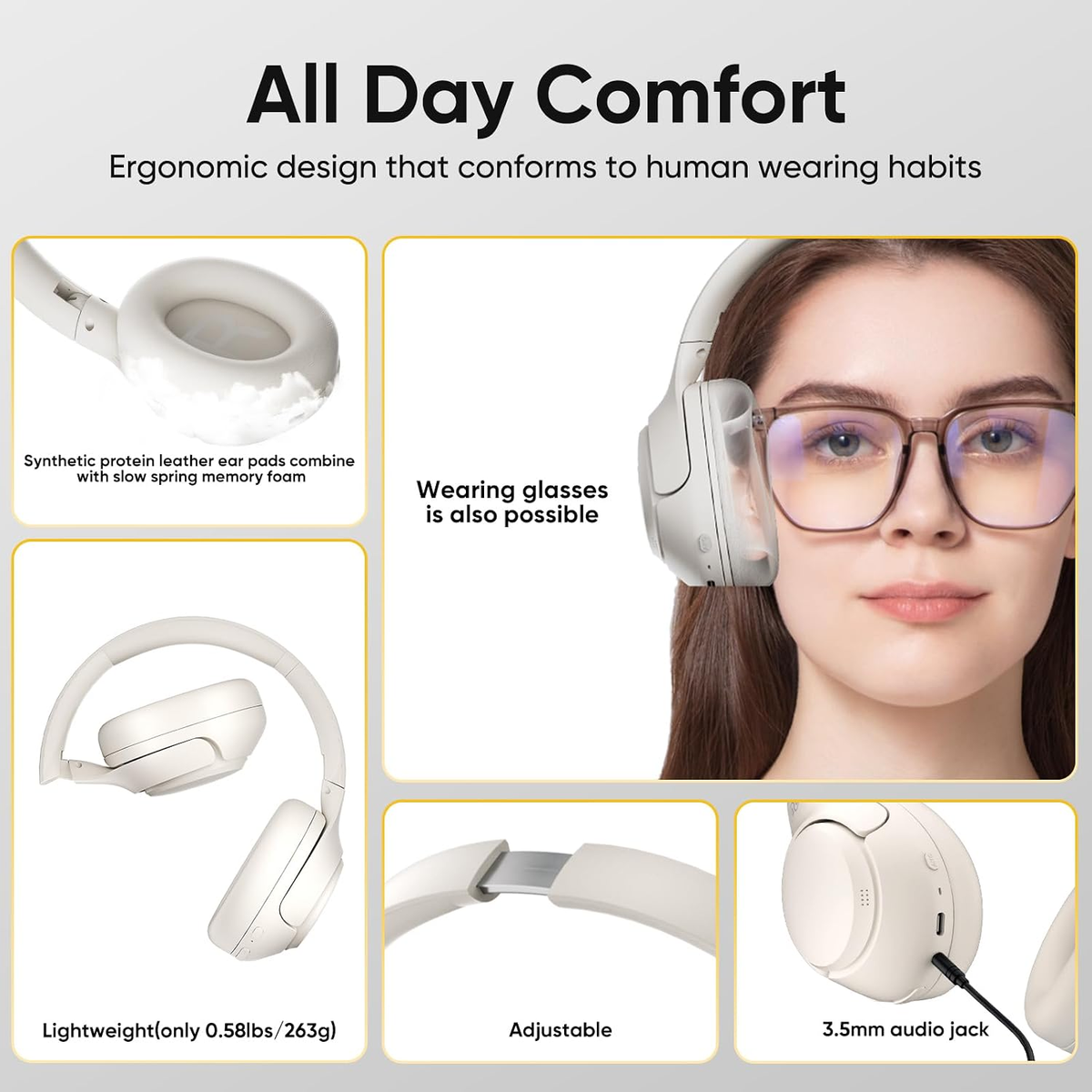 QCY Wireless Headphones H3 lite.ANC