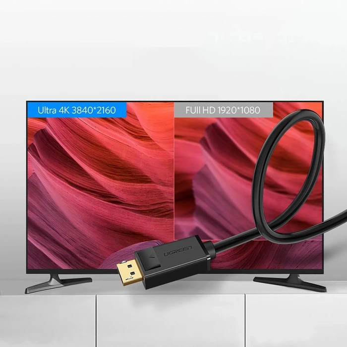 Ugreen Cable DP102 DisplayPort - DisplayPort (male-male) 5 m - black