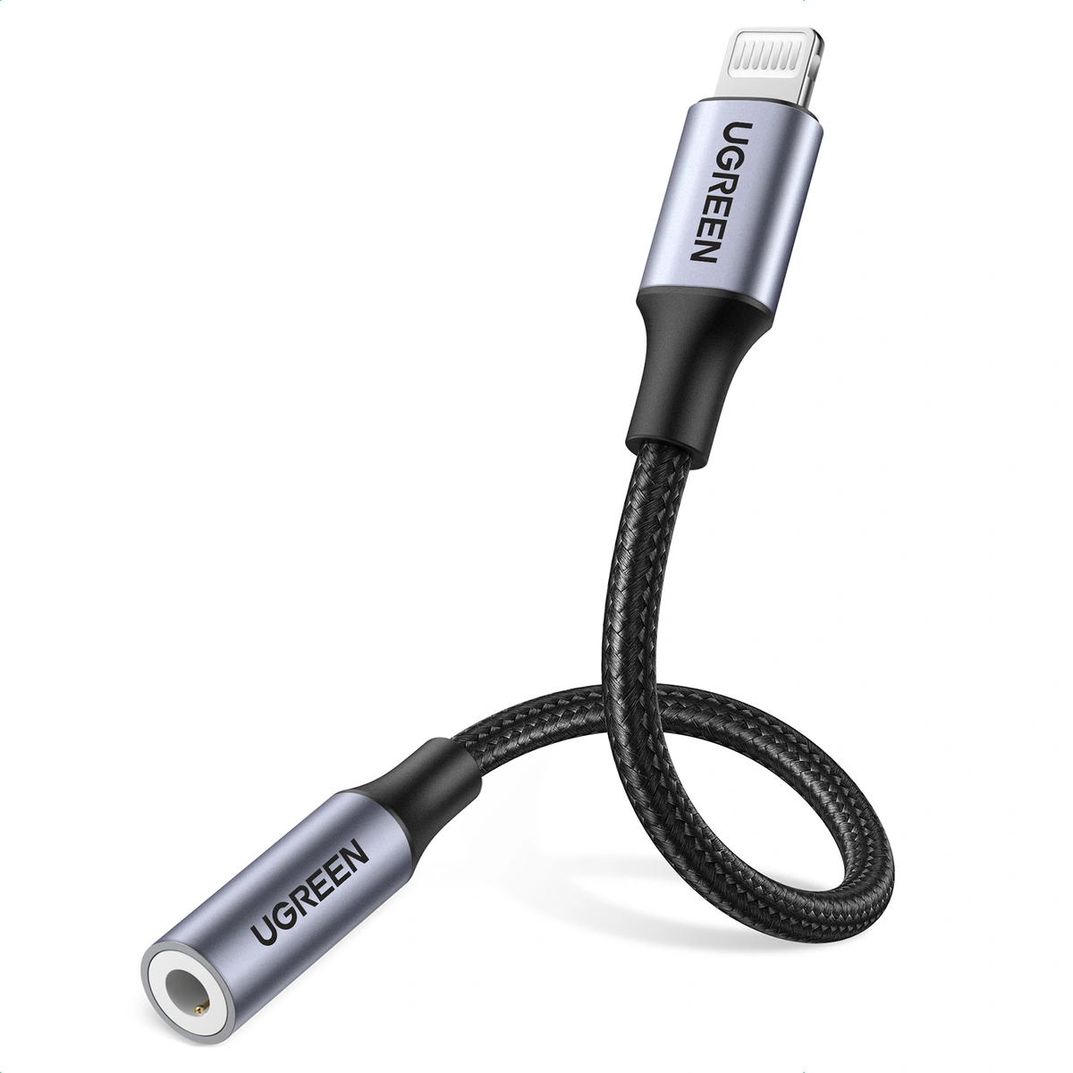 UGREEN Lightning To 3.5mm Female Aaptor - Black