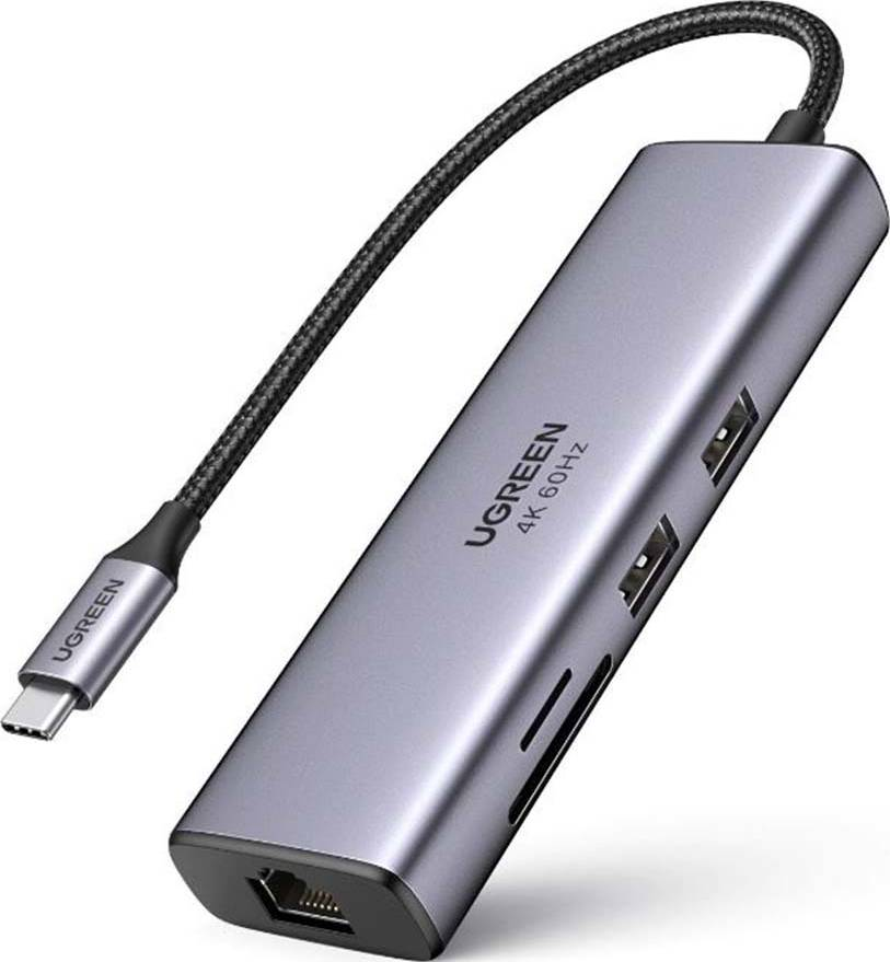 UGREEN USB-C 7 IN 1 Micro Sd USB-C Micro HDMI USB 3.0 PD 100 W Type C Charging Multifunction Adapter
