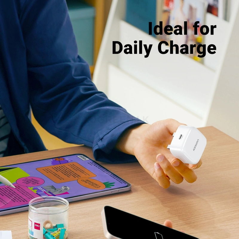 UGREEN PD 30W iPhone 16 Charger with USB C to USB C Cable Set Type-C