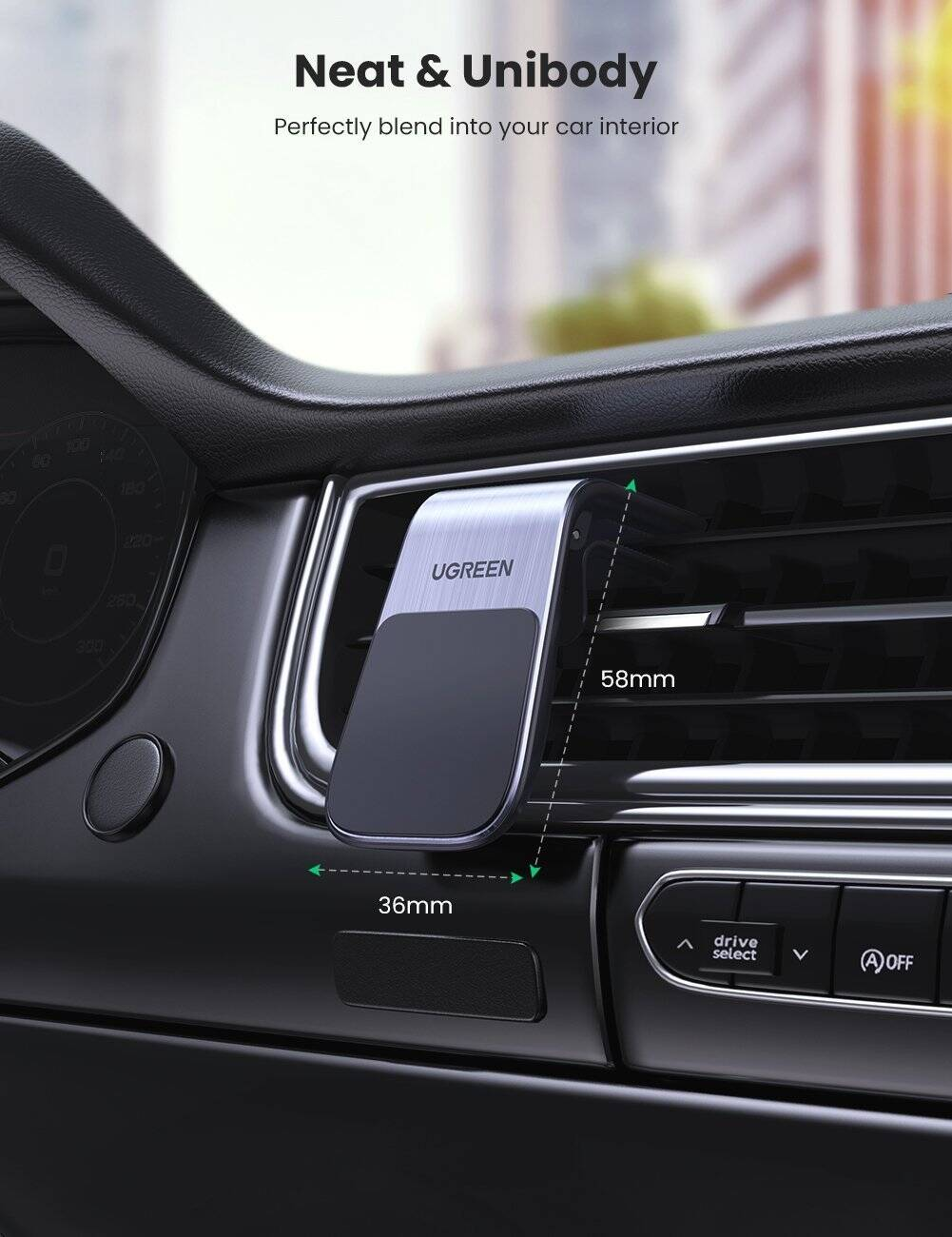Ugreen magnetic holder car grille air  LP290