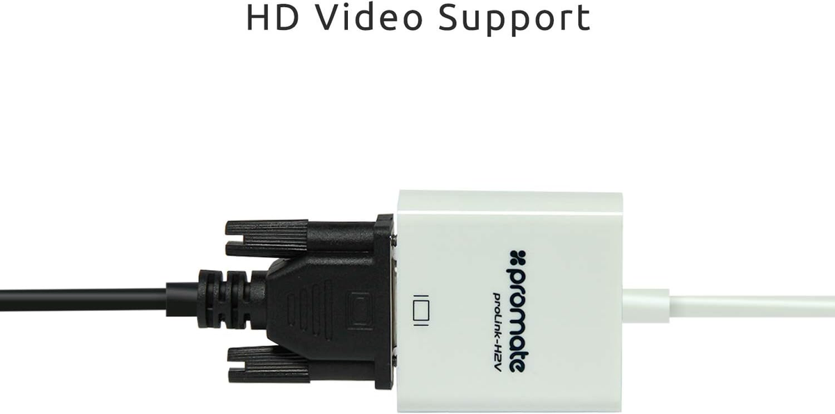 proLink-H2V. 1080p/60HZ HDMI (Male) to VGA (Female) Display Adaptor